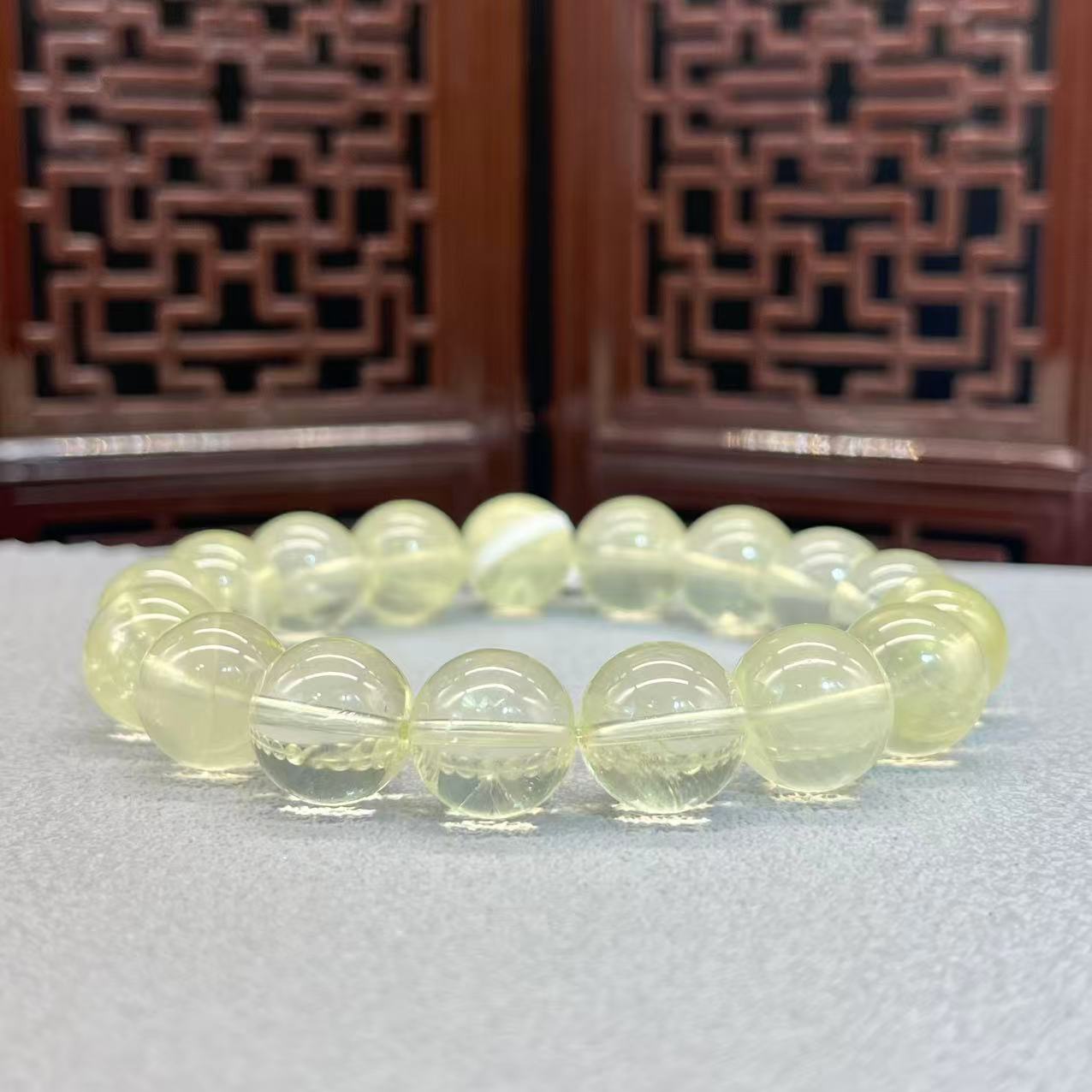 Natural citrine bracelet