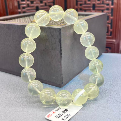 Natural citrine bracelet