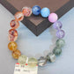 Natural crystal design bracelet