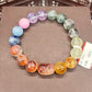 Natural crystal design bracelet