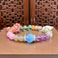 Natural crystal design bracelet