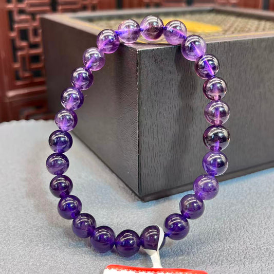 Natural amethyst bracelet