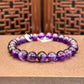 Natural amethyst bracelet