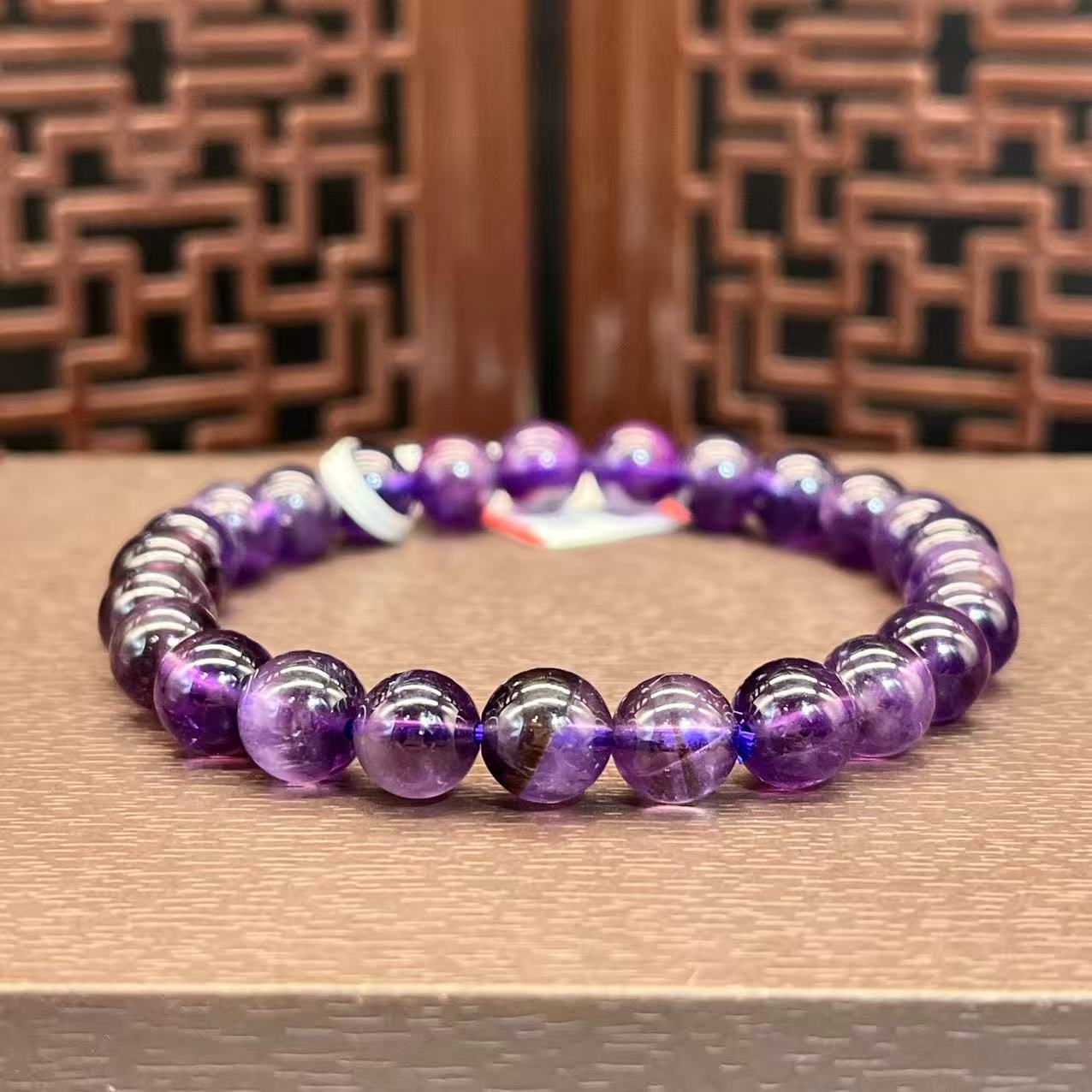 Natural amethyst bracelet