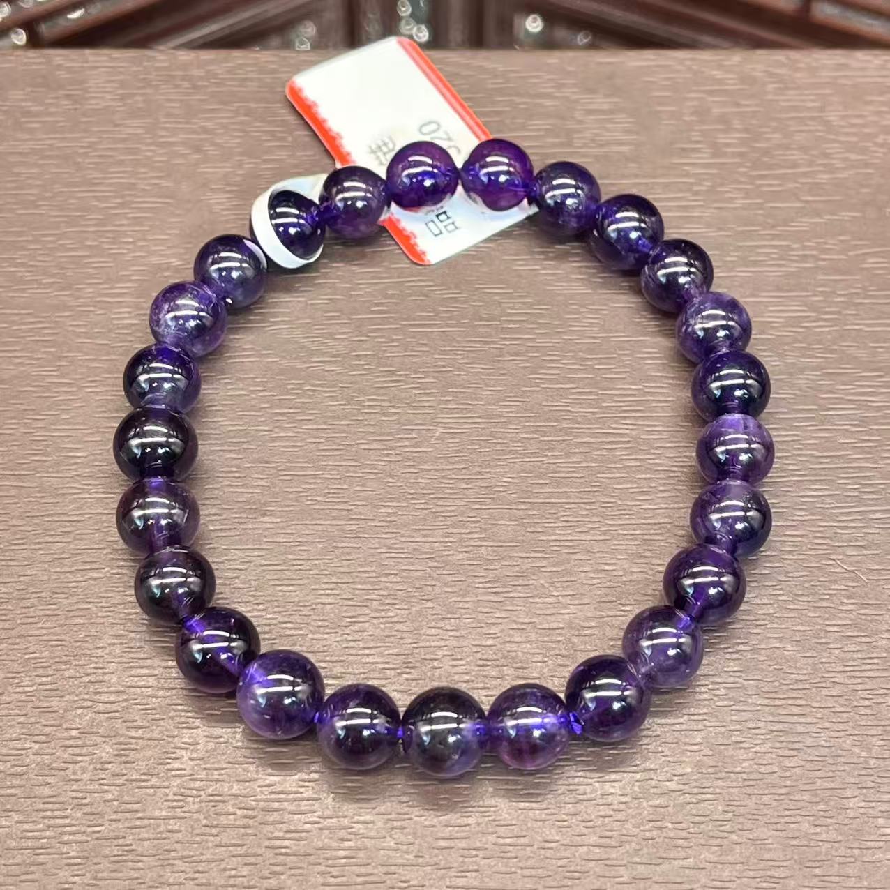 Natural amethyst bracelet
