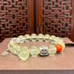 Natural citrine design bracelet