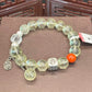 Natural citrine design bracelet