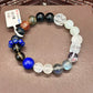 Natural crystal design bracelet