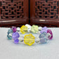 Natural fluorite design bracelet