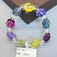Natural fluorite design bracelet
