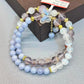 Natural crystal design bracelet