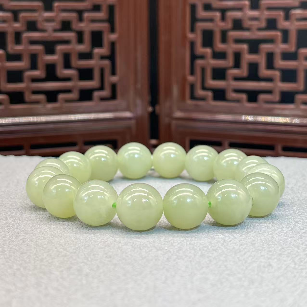 Natural hetian jade bracelet