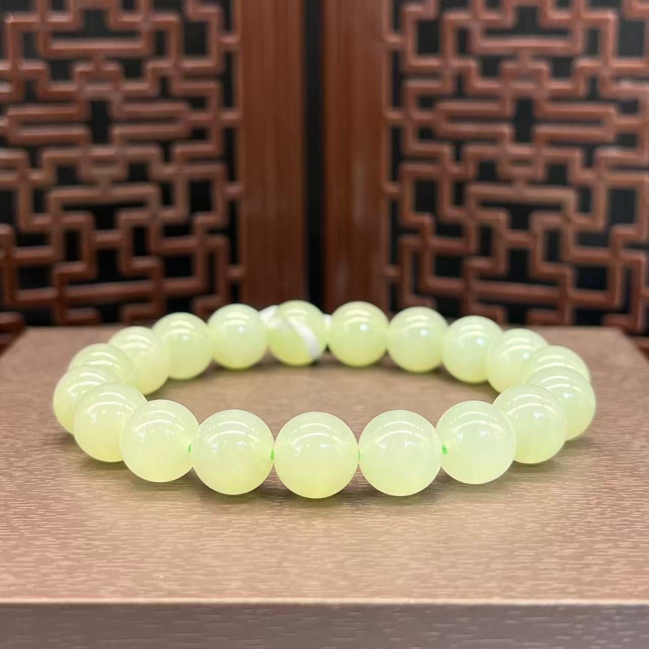 Natural hetian jade bracelet