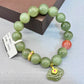 Natural hetian jade bracelet
