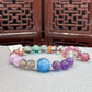 Natural crystal design bracelet