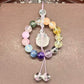 Natural crystal mobile phone chain design