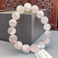 Natural pink crystal bracelet
