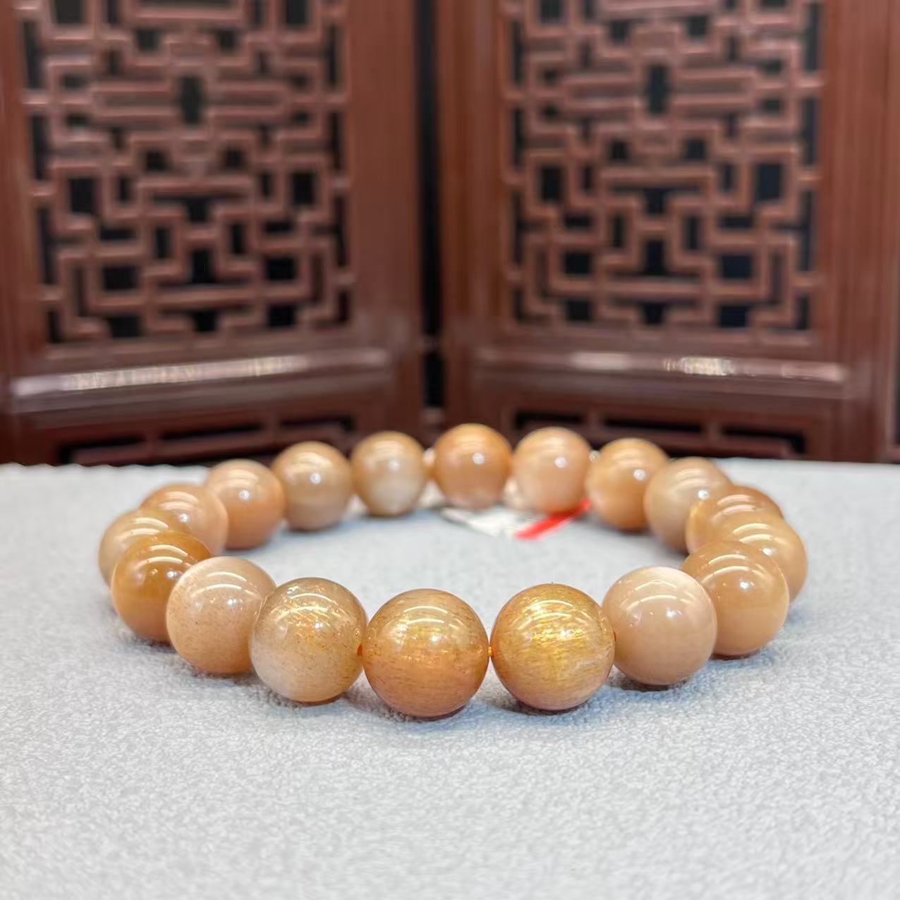 Natural gold bone bracelet