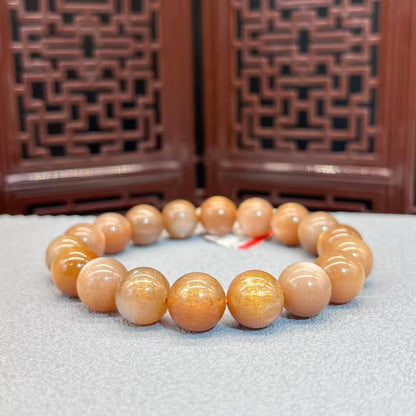 Natural gold bone bracelet
