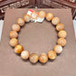 Natural gold bone bracelet