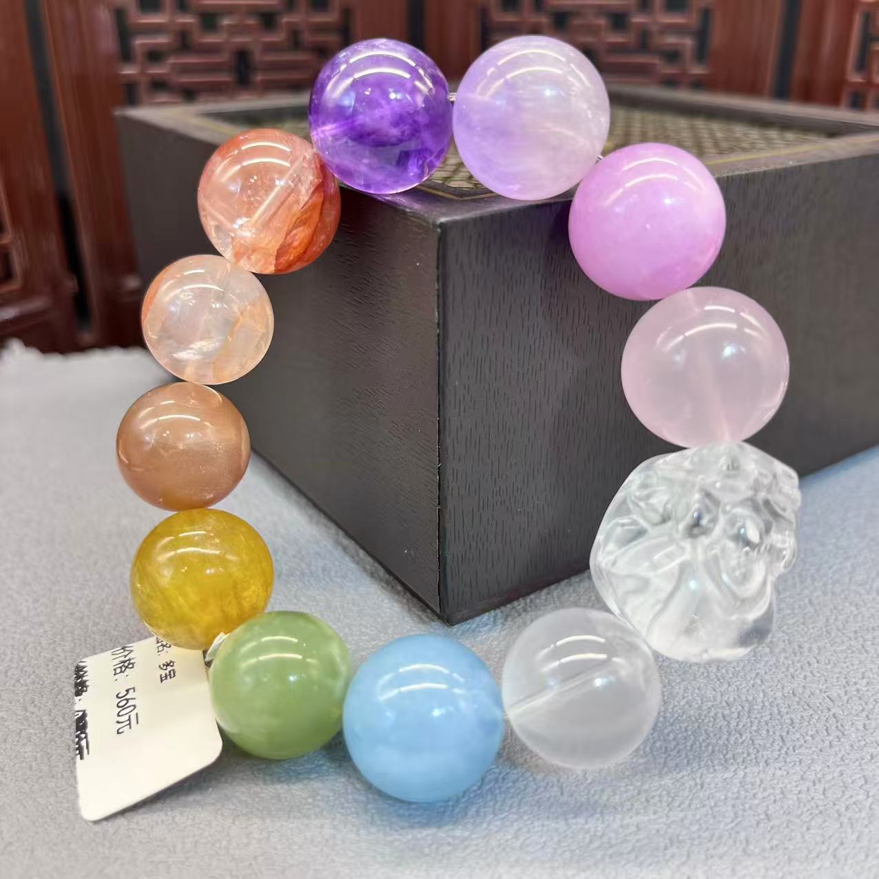 Natural crystal dobao bracelet