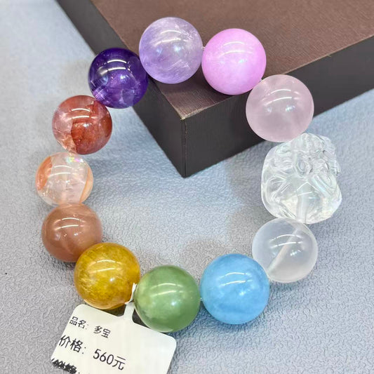 Natural crystal dobao bracelet