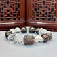 Natural crystal design bracelet