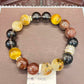 Natural crystal design bracelet