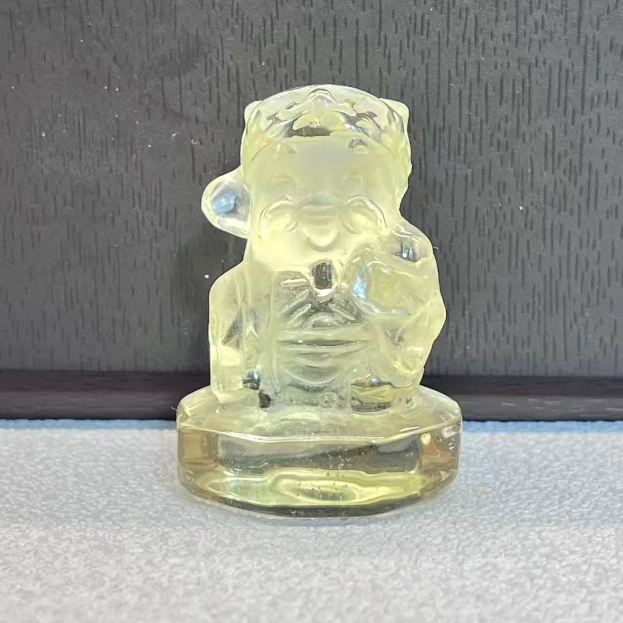 Natural citrine god of wealth ornaments