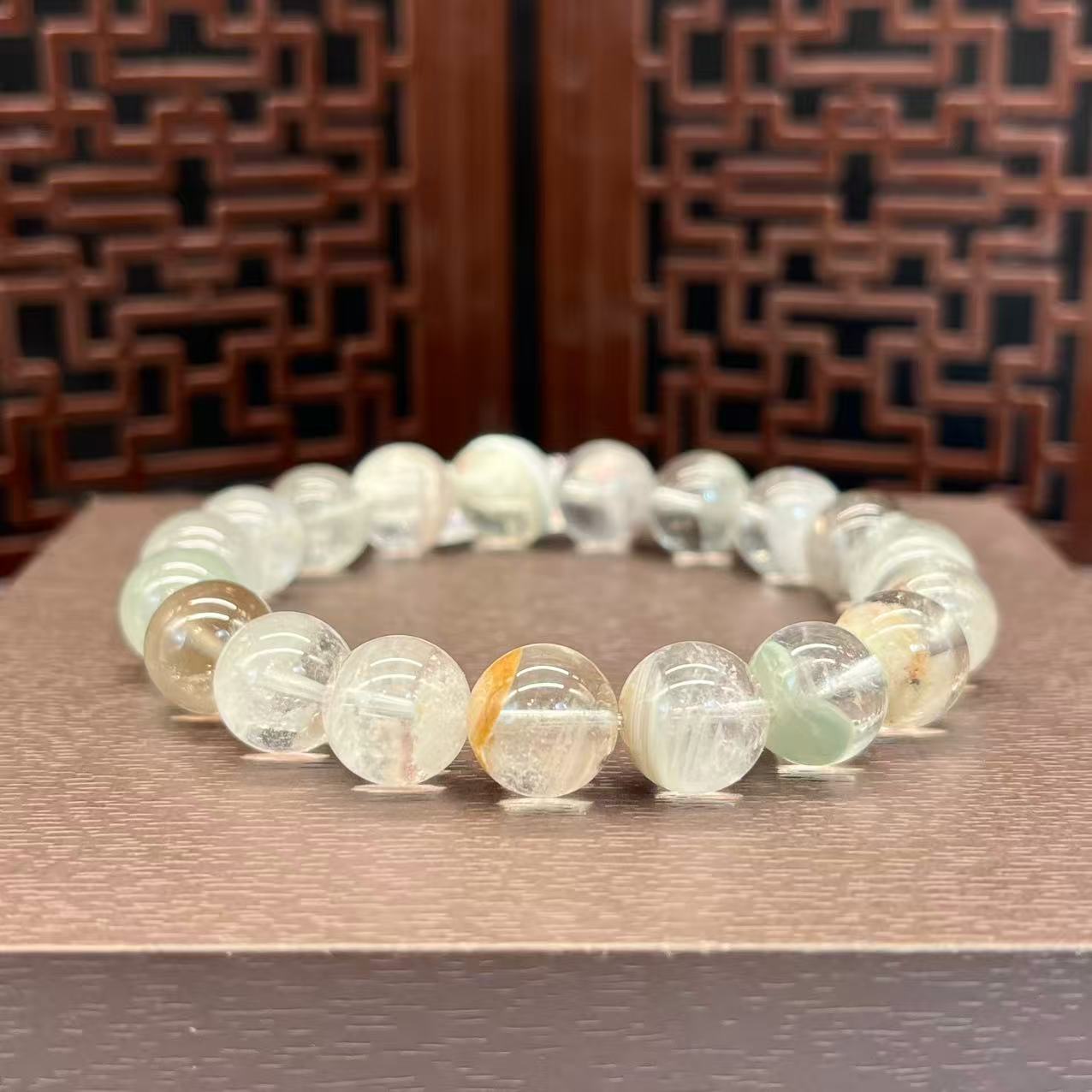 Natural fantasy ghost crystal bracelet