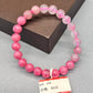 Natural rose stone bracelet