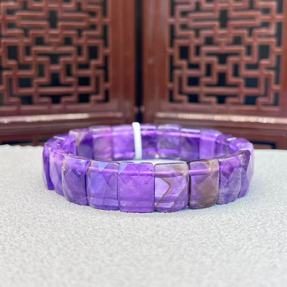 Natural amethyst bracelet