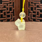 Natural citrine mobile phone chain