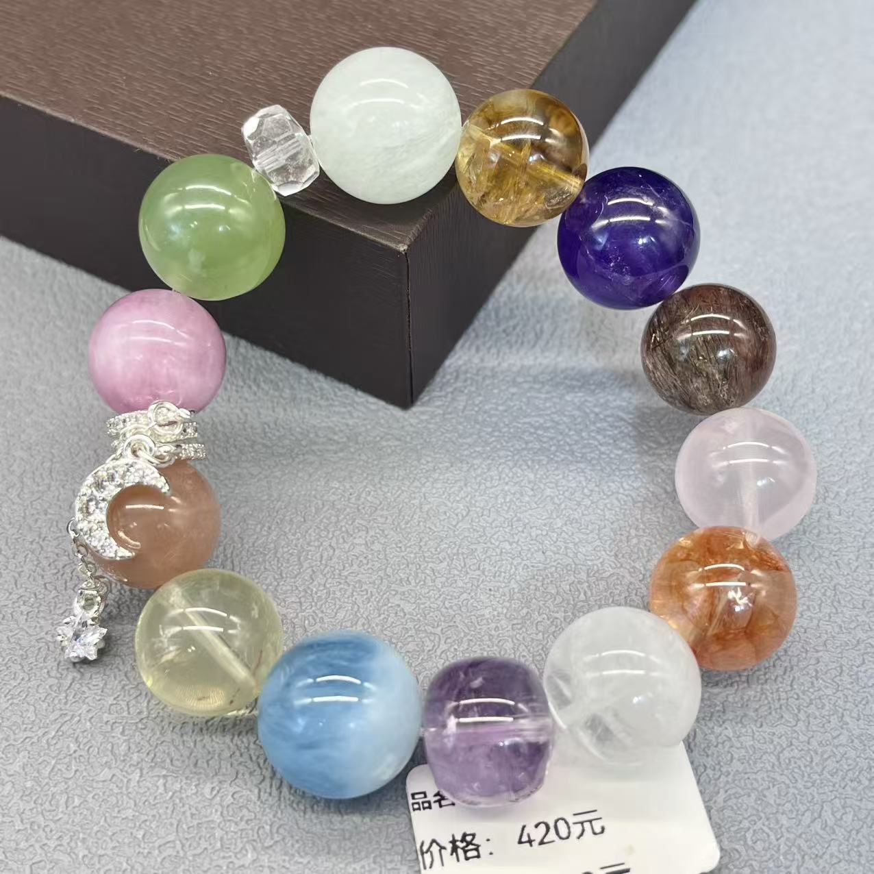 Natural crystal dobao bracelet