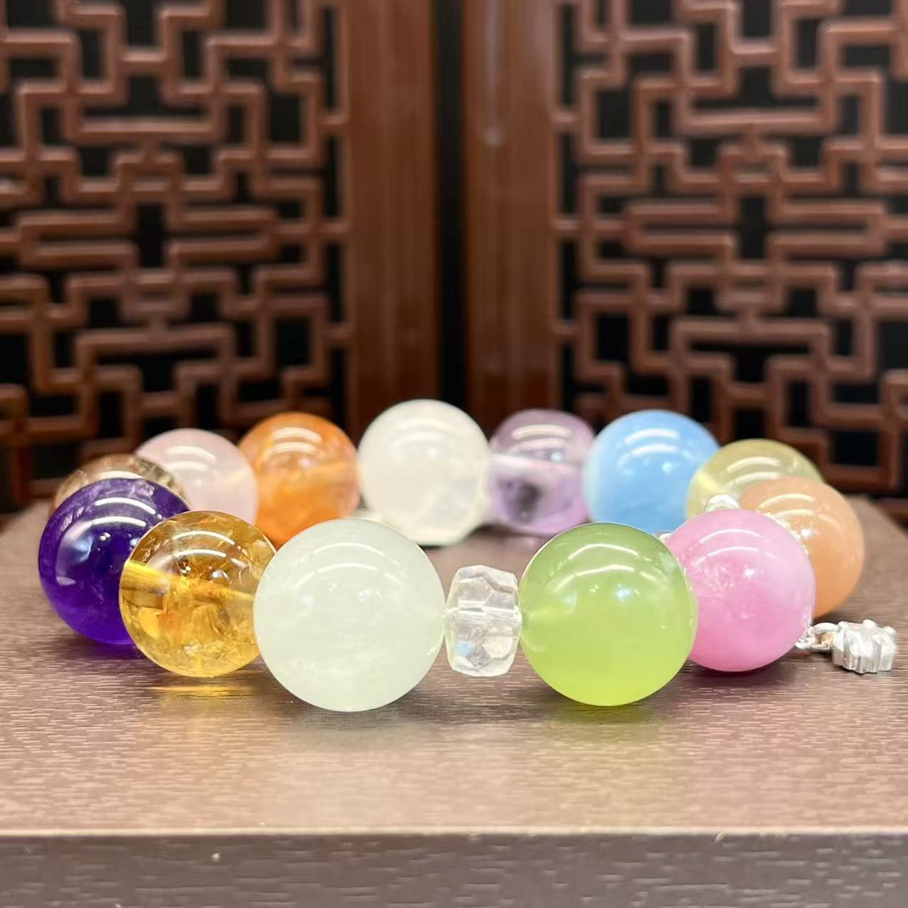 Natural crystal dobao bracelet