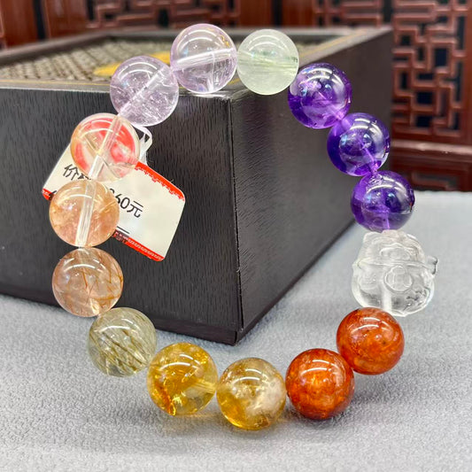 Natural crystal dobao bracelet