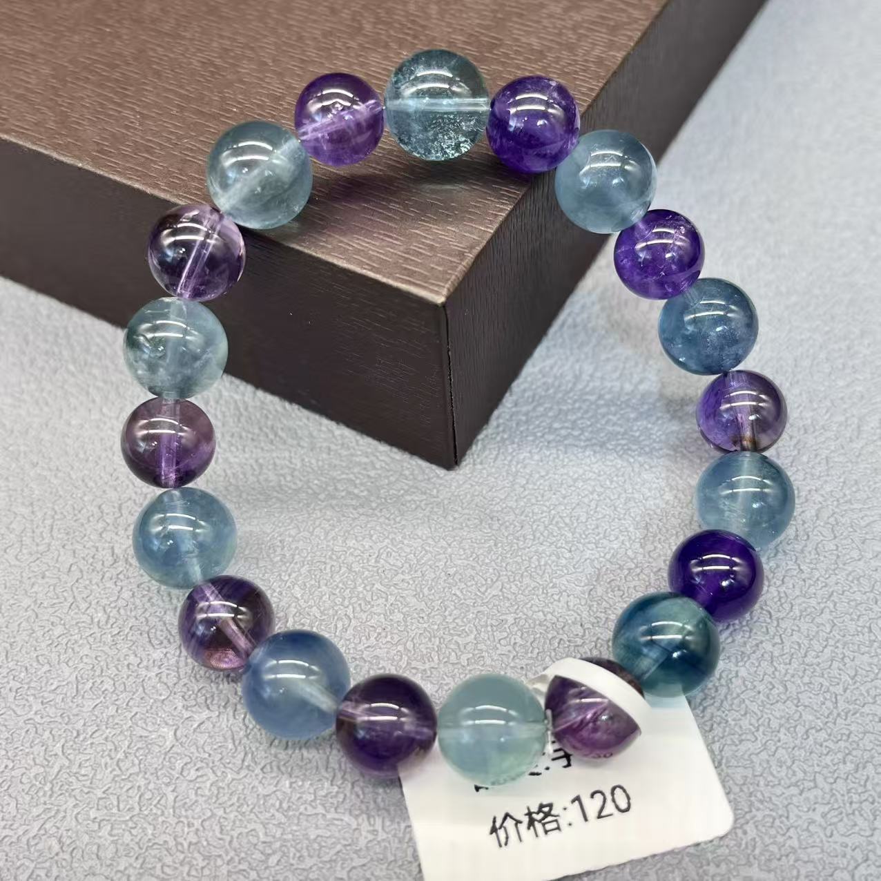 Natural fluorite bracelet