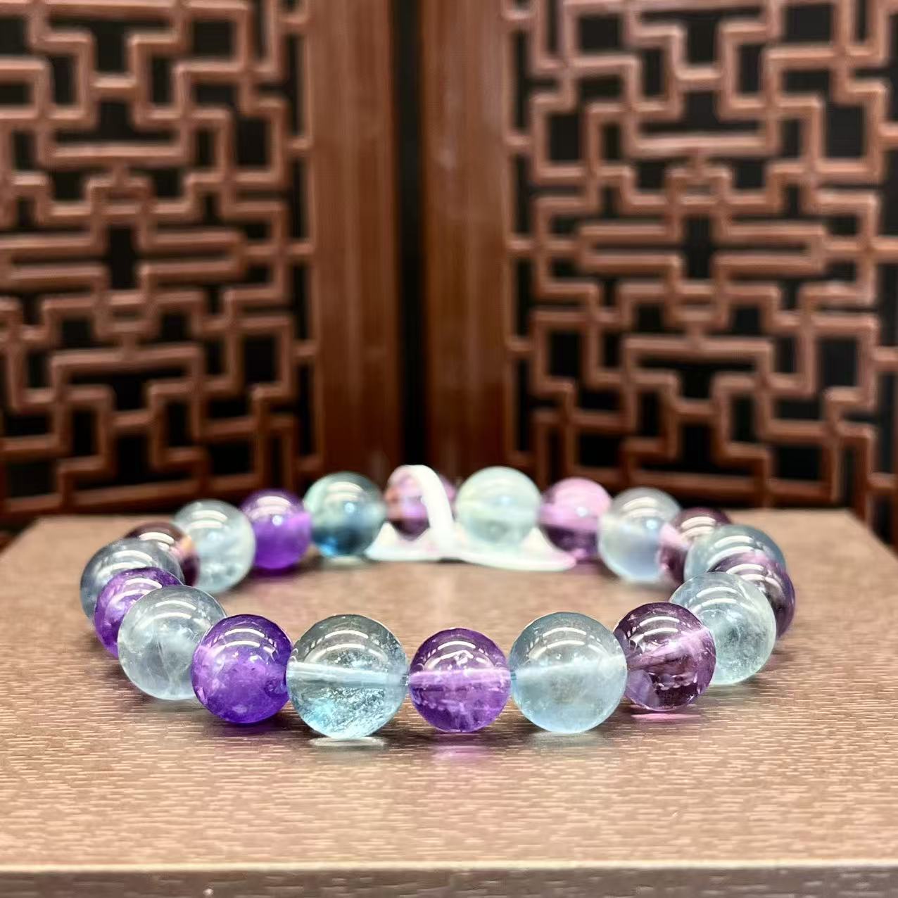 Natural fluorite bracelet