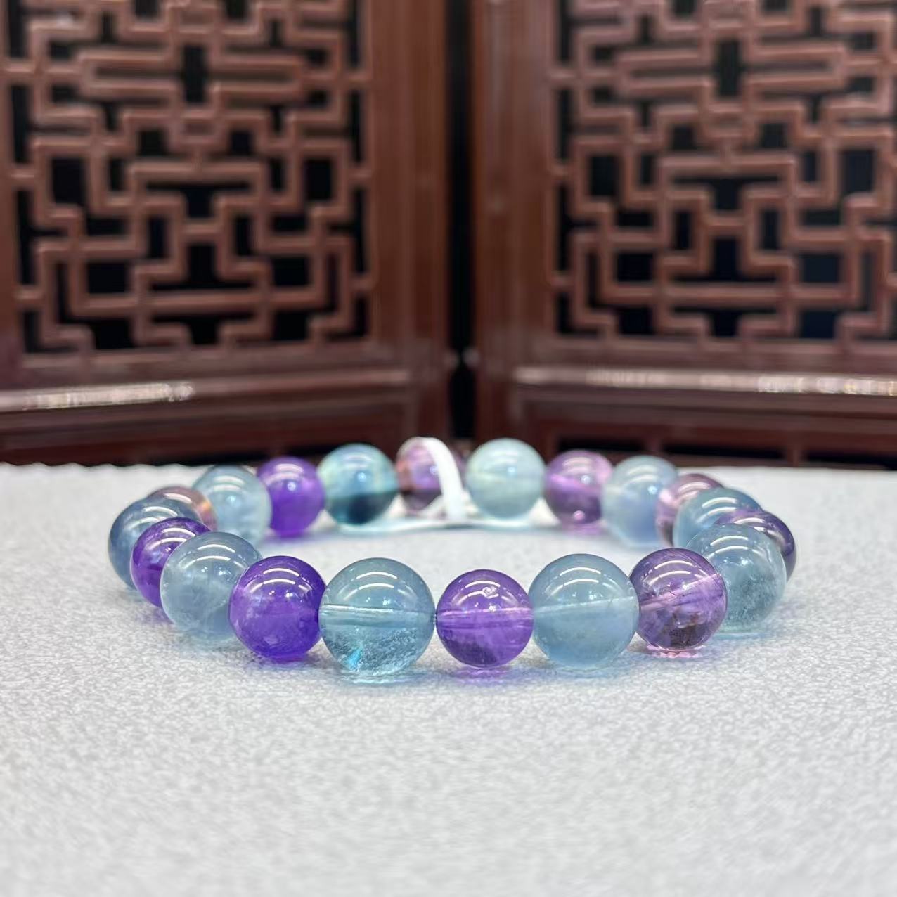 Natural fluorite bracelet