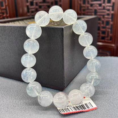 Natural blue needle crystal bracelet