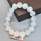 Natural blue needle crystal bracelet