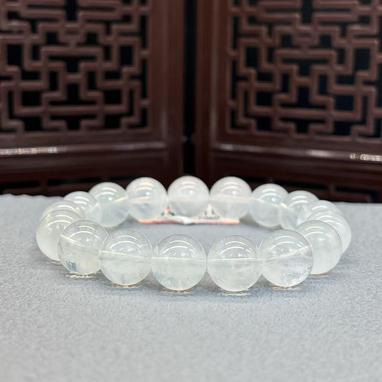 Natural blue needle crystal bracelet