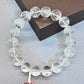 Himalayan white crystal bracelet