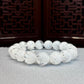 Natural white crystal bracelet