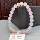 Natural morganite bracelet