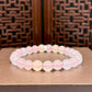 Natural morganite bracelet