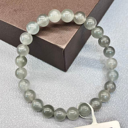 Natural rabbit hair crystal bracelet