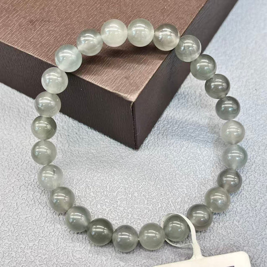 Natural rabbit hair crystal bracelet