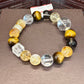 Natural crystal design bracelet