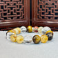 Natural crystal design bracelet